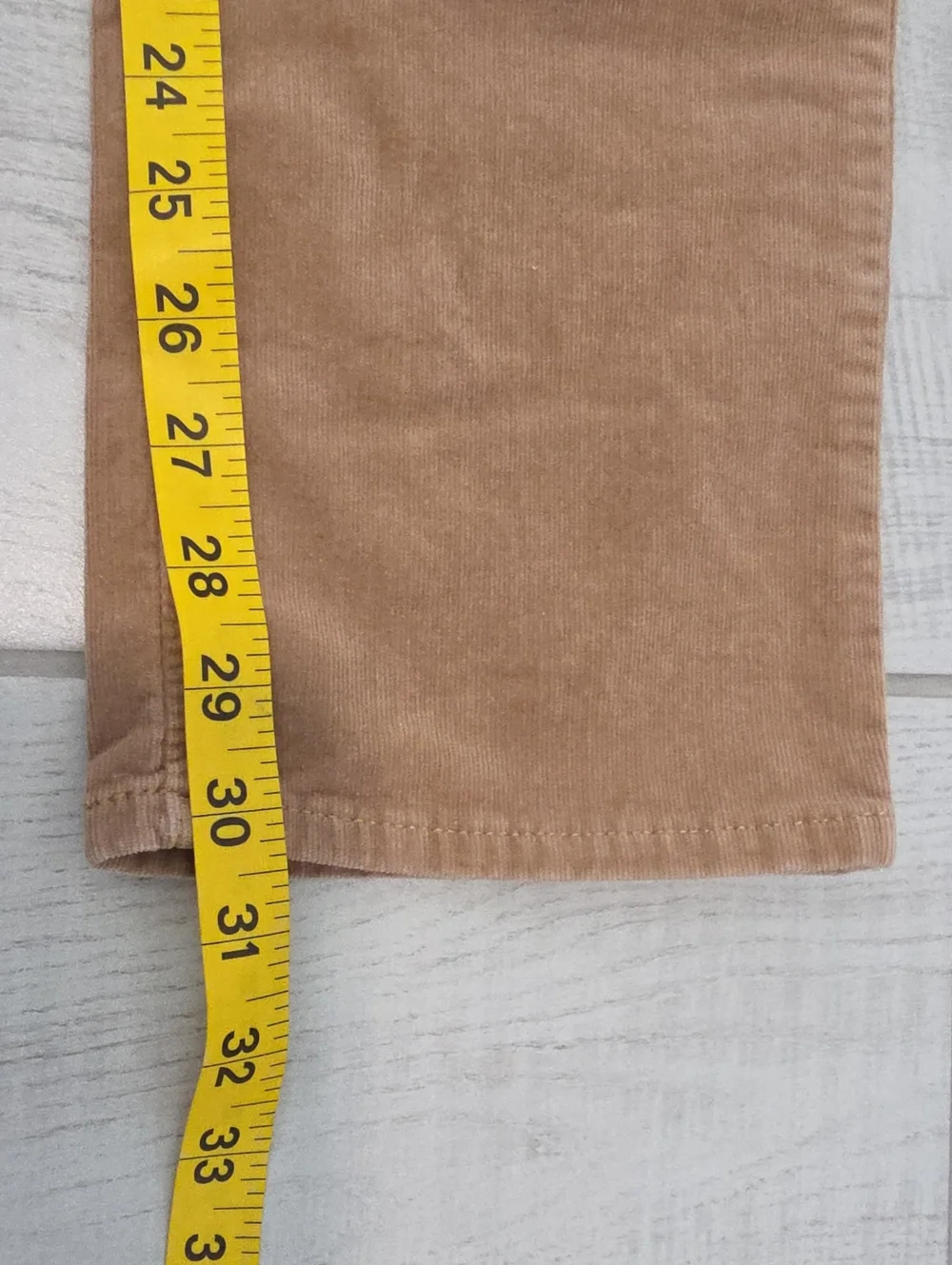 Lauren Ralph Lauren Women's Size 8 Tan Corduroy Straight Leg Pants Equestrian